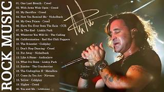 Creed, Linkin Park, Metallica, Nickelback, Green Day, Coldplay💕Alternative Rock Greatest Hits 2000s