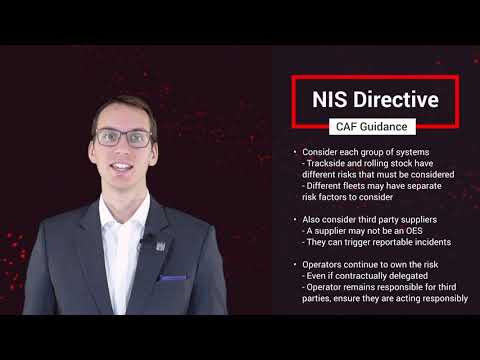 RazorSecure - NIS Directive - Filling out the Cyber Assessment Framework - video from RazorSecure