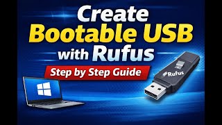 How to Create Bootable USB Using Rufus | Bootable USB