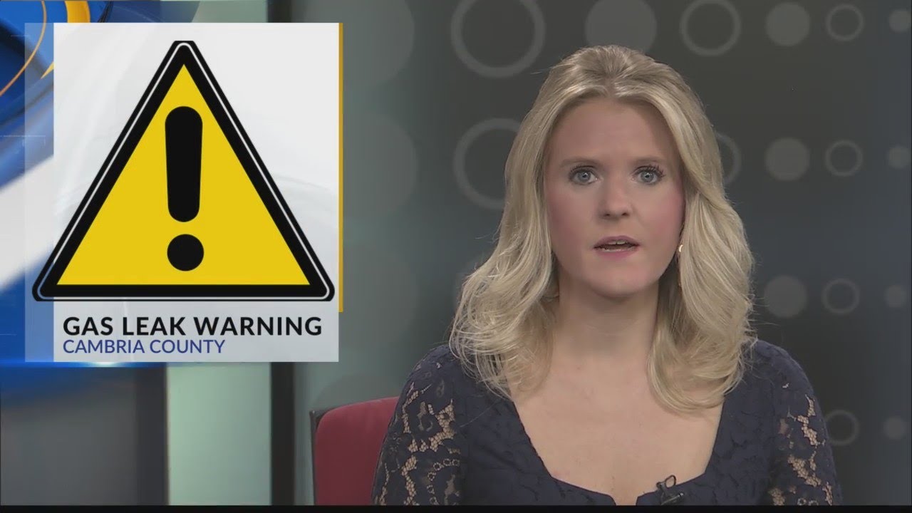 Gas leak alert posted in Cambria County as crews work at the scene