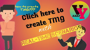 SAP ABAP Tutorials -DDIC-Creating Table Maintenance Generator or TMG for Custom Table (SM30)