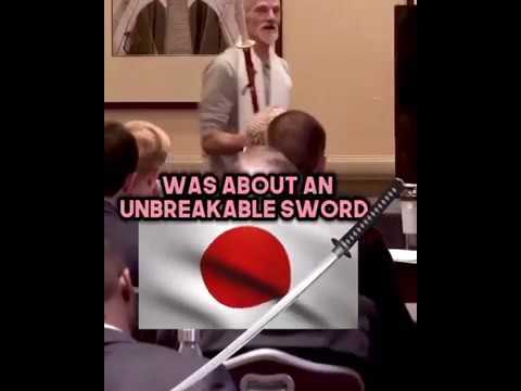 a Japanese Sword