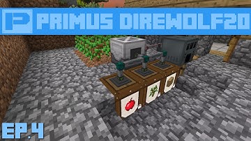 Primus : Direwolf20 1.7 : Ep.4 - Simple Infinite Power Setup!