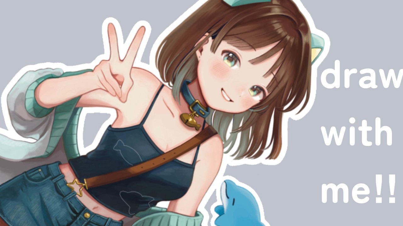 お絵描き配信】8月も頑張るぞ〜！！ - YouTube