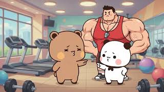 Dudu Got JEALOUS at the Gym! 😂💪 | Dudu & Bubu