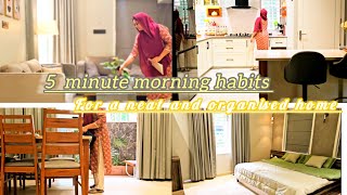 5 Minute Daily Habits For A Clutter Free Home
