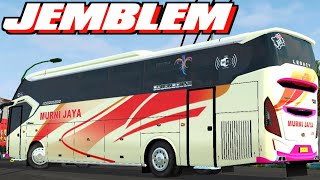 SHARE LIVERY MURNI JAYA JEMBLEM‼MOD SR2 S SERIES MN × RSM