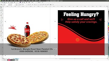 Special Food Pizza Social Media Post Template Design #CDR_Free