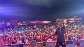 Kizz Daniel Performing ‘Cough’ At World Cup 2022
