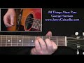 George Harrison All Things Must Pass Intro Guitar Lesson