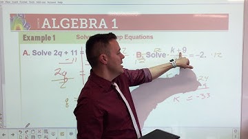 Lesson 2.3 Solving Multi-Step Equations