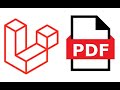 Laravel Dompdf Install & Example