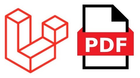 Laravel Dompdf Install & Example