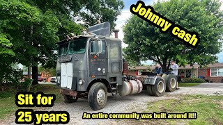 JOHNNY CASH THE LEGENDARY CABOVER MOVES FOR THE FIRST TIME IN 25 YEARS