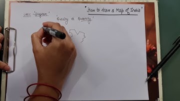How to draw a Map of India | Learnbymaps