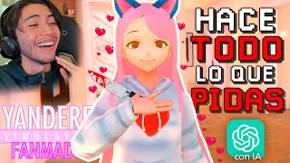 THIS YANDERE DOES AND ANSWERS TO EVERYTHING YOU ASK HER screenshot 5