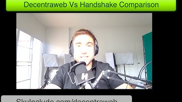 Decentraweb Domain System vs Handshake Protocol TLD Domain Blockchain