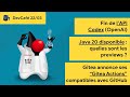 Java 20 disponible ☕️ Gitea lance ses Gitea Actions 🏃‍♂️ Fin de l'API Codex d'OpenAI 👋 DevCafé 22/03