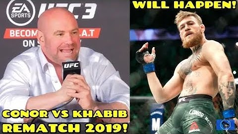 Dana White confirms Conor McGregor vs. Khabib 2 this year, Daniel Cormier on Jon Jones / UFC