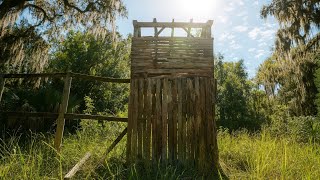 Fort King RE CREATION a stockade style wooden fort built during the Seminole wars in 1800, Ocala Fl