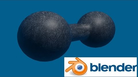 Create Dumbbell in Blender 2.8 | Indian style dumbbell