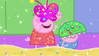 Peppa Pig en Español Episodios | Peppa hace baba de purpurina | Pepa la cerdita