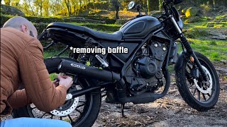 Honda Cl 500 Auspuff Sound Miller