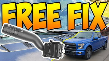 Wipers Wont Turn Off? Fix the Multifunction Switch on 2015 - 2020 F150!