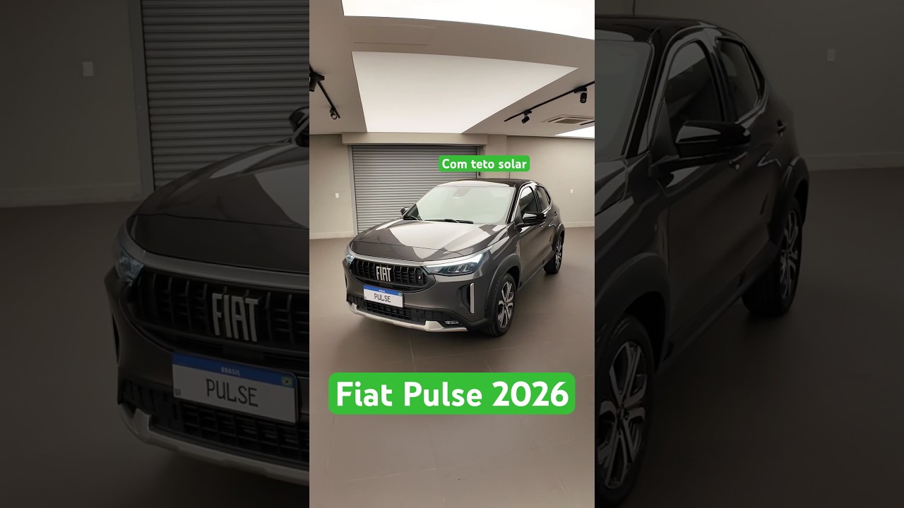 Resumão: Fiat Pulse Impetus 2026 com teto solar