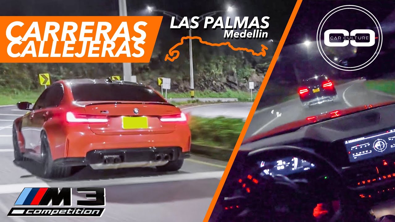 CARRERAS CALLEJERAS EN UN BMW M3 COMPETITION G80 2023 EN LAS PALMAS VS
