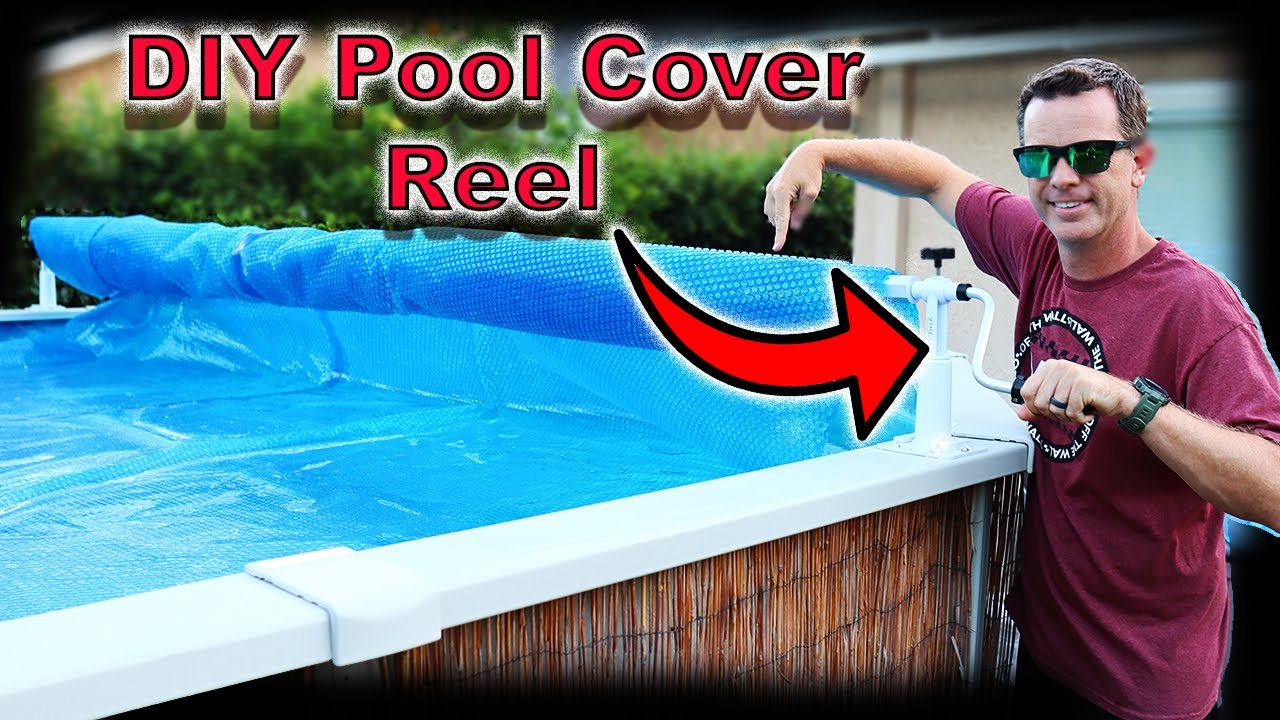 This inSane House: DIY: Solar Cover Reel for an Above Ground Pool