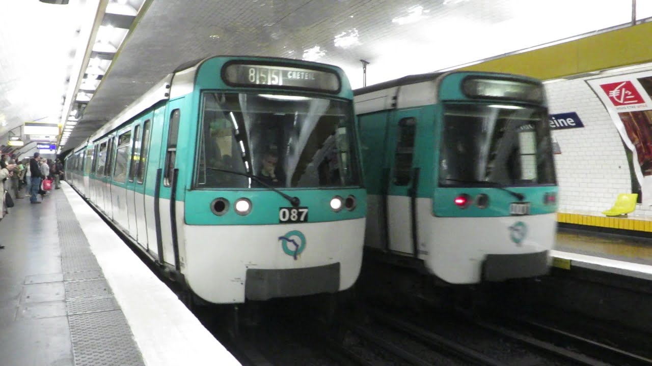 [Paris] MF77 Métro 8 - Madeleine