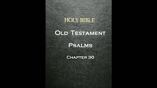 The Bible - The Old Testament : Psalms - Chapter 030