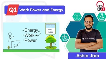 JEE Physics: Work Power and Energy | Unacademy Quiz 1 | JEE 24x7 | Ashin Jain