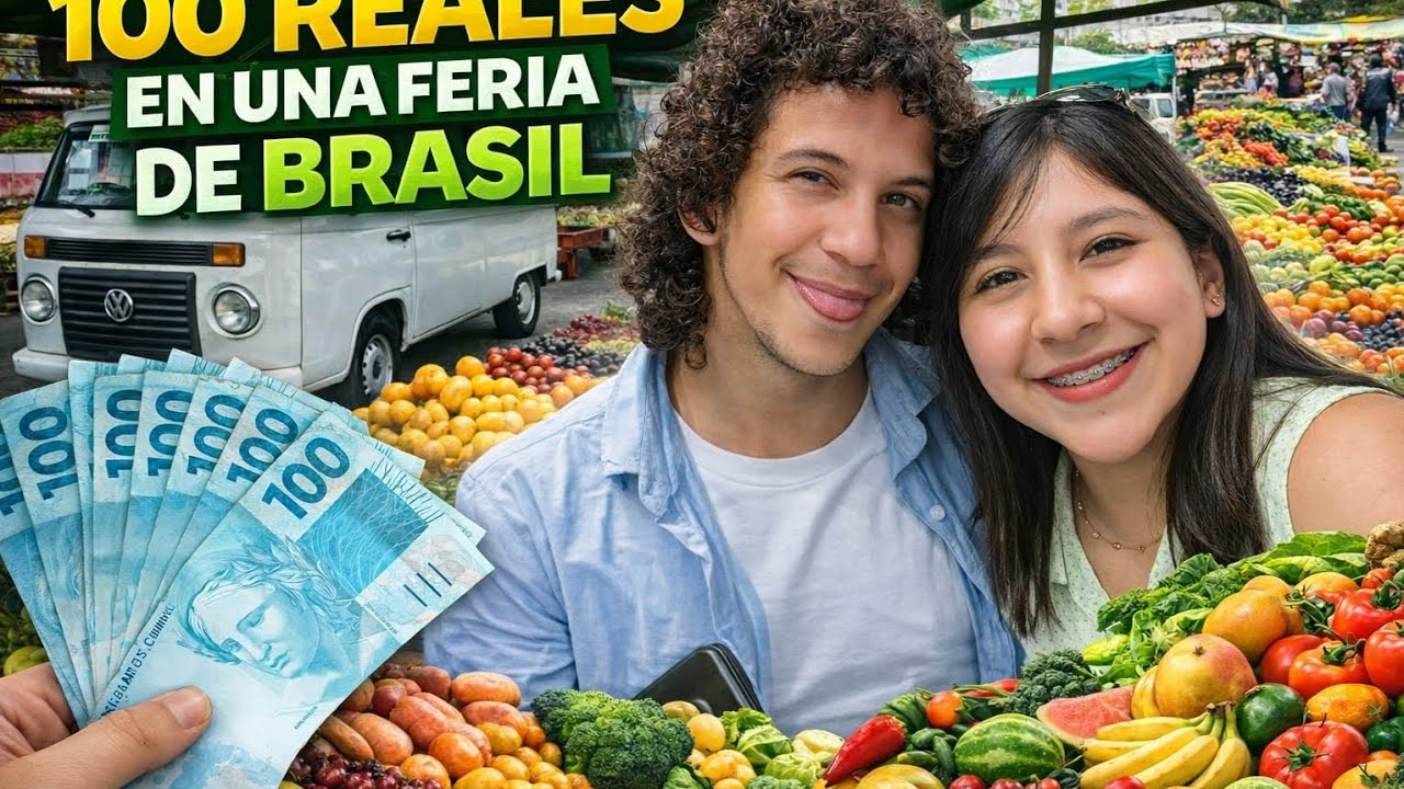 Gastando 100 reales, solamente en frutas y verduras 😱😱😱