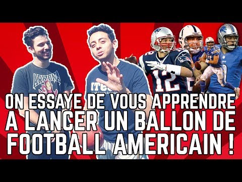 COMMENT LANCER UN BALLON DE FOOTBALL AMÉRICAIN - YouTube