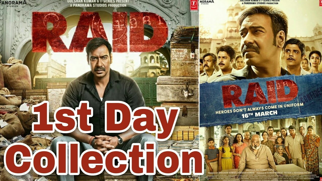 Raid 1st Day Worldwide Box Office Collection | Ajay Devgn | Raid 1st Day Collection