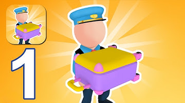 Airport Rush 3D - Gameplay Walkthrough Part 1 - Tutorial (Android/iOS)