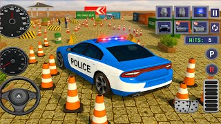 Real Cop Cars parking Simulator 2025-Police Car Chase Simulator 3D Game - Android GamePlay screenshot 5