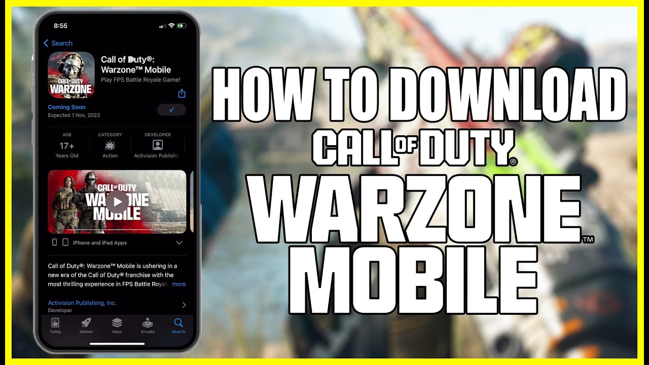 How to Download Warzone Mobile on iOS! (iPhone/iPad Install Fast