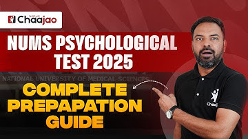NUMS Psychological Test 2025 – Complete Preparation Guide by Sir Junaid