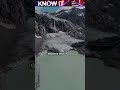 Do Glaciers and Ice caps contain huge amounts of Fresh Water?