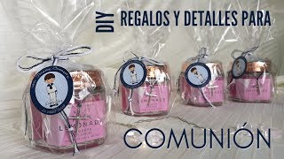 Regalos originales para Comuniones