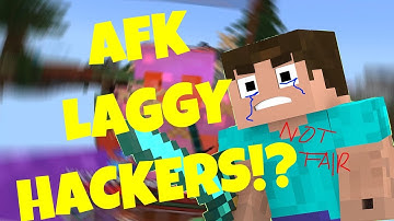 ENCOUNTERING LAGGY AFK HACKERS?!?! | Mineplex Cake Wars Duos