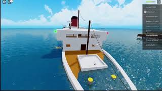 jugando a Sinking Ships Roblox 2023