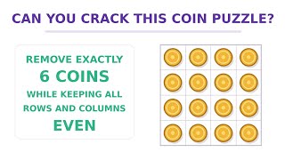 The Six-Coin Grid Puzzle | A Clever Logic Challenge