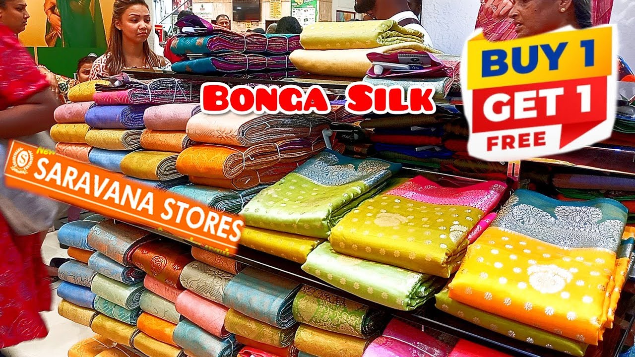 Padi Saravana AADI OFFER  WORTH OR NOT 275 to 500 1+1 aadi offer FANCY SILK SOFT SILK