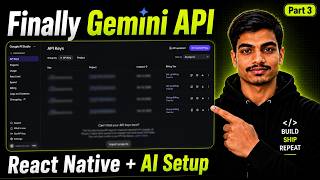 AI Joke Generator in React Native | Part 3 — File Structure + Gemini API Setup + Constants