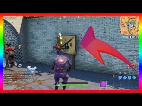 fortnite-:-chercher-le-panneau-de-carte-au-tresor-trouve-a-paradise-palms-!