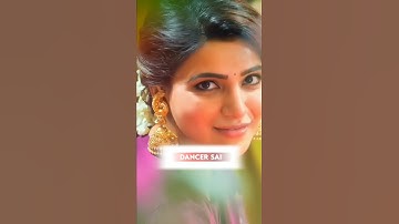Samntha Video Editing In Alight Motion On Swami Swami Song DJ Remix #shorts #youtubeshorts #trending